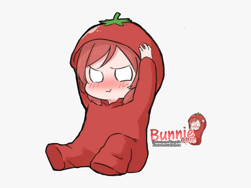 Cute Clipart Tomato - Love Live Maki Tomato, HD Png Download, Free Download