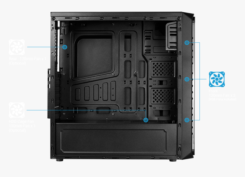 Aerocool Si 5200 Rgb, HD Png Download, Free Download