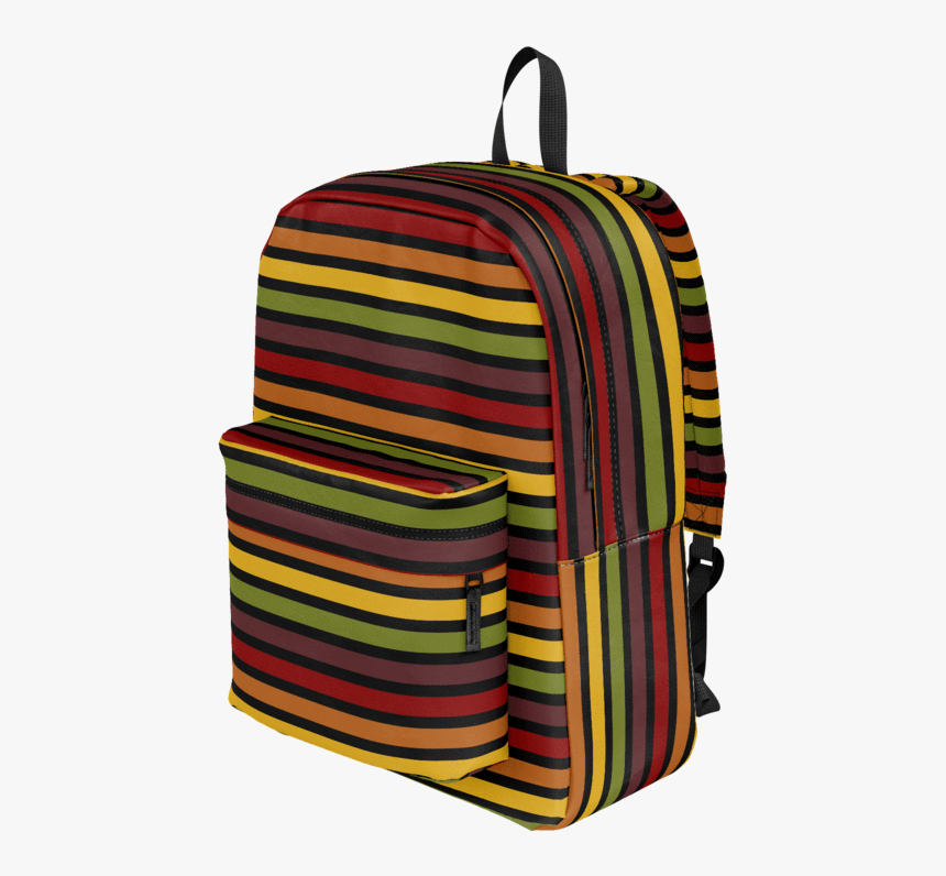 Marrakesh Pattern Retro "70s Style Stripe Backpack - Chad Wild Clay Backpacks, HD Png Download, Free Download