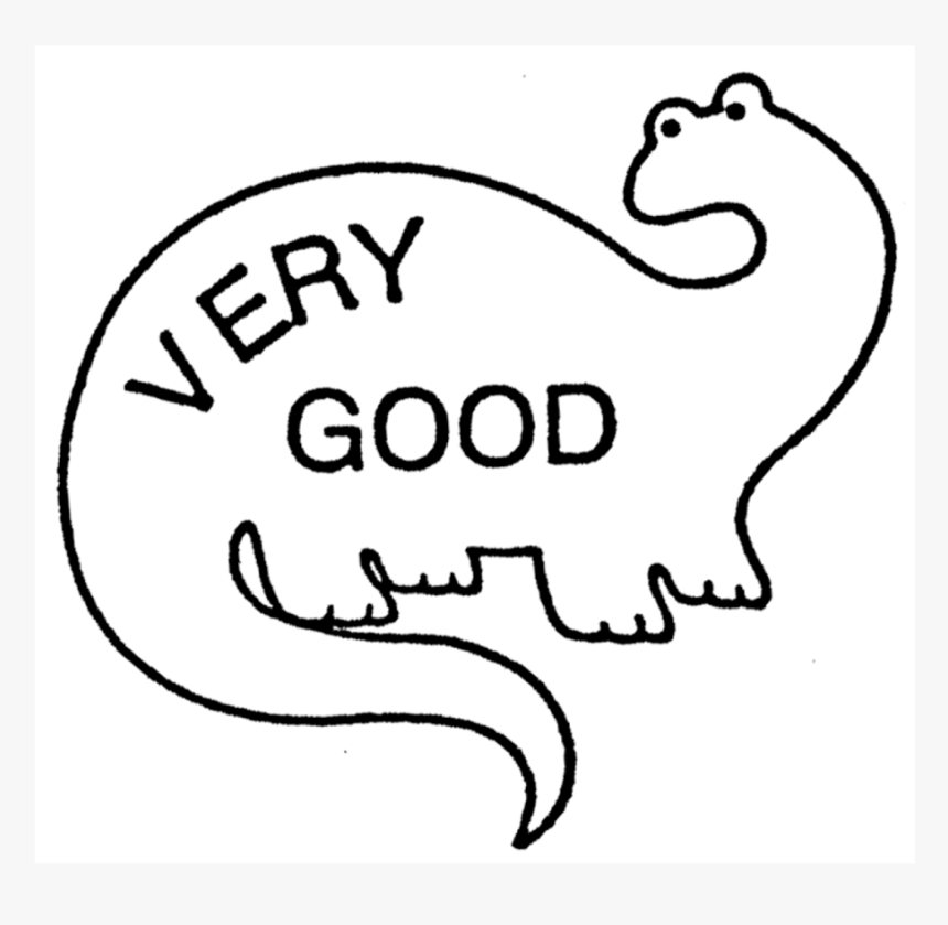 Very Good Dinosaur Rubber Stamp"
 Title="very Good - Drawing, HD Png Download, Free Download