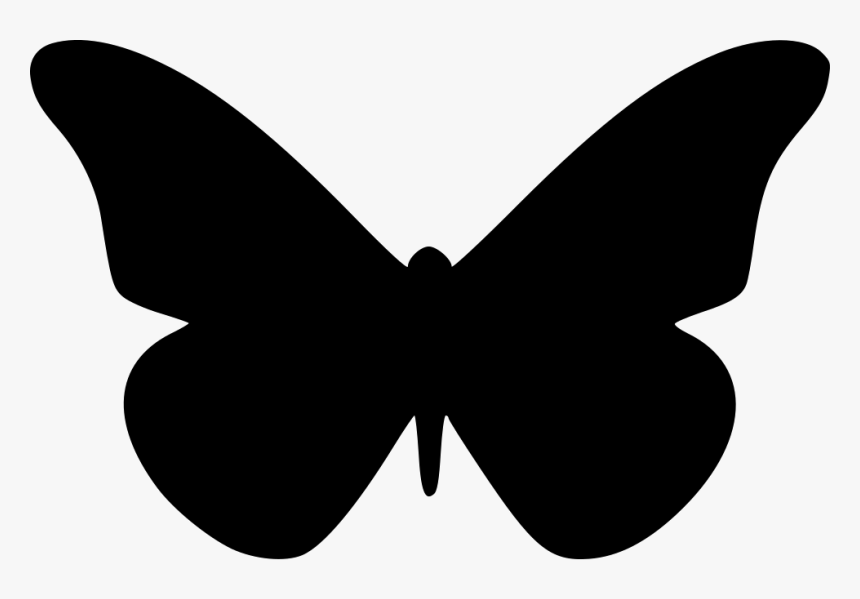 Download Butterfly Silhouette Butterfly Svg Free Hd Png Download Kindpng