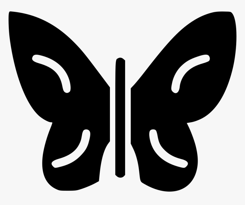 Transparent Black And White Butterfly Png - Illustration, Png Download, Free Download