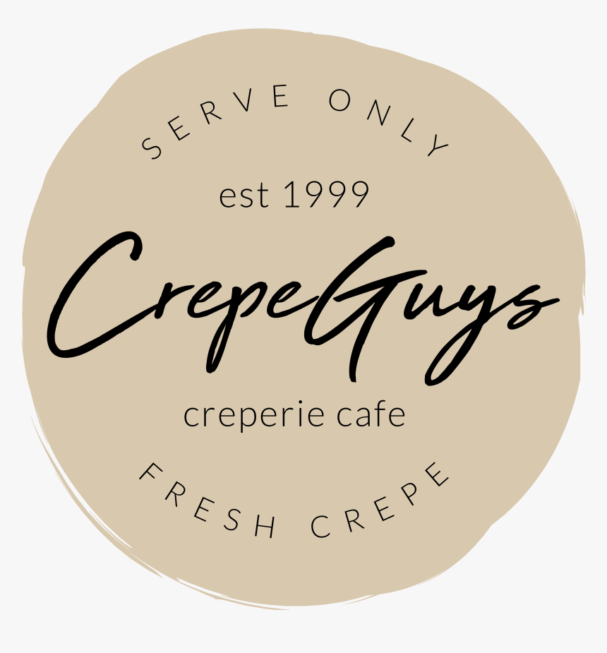 Serve Only Fresh Crepe - Circle, HD Png Download, Free Download