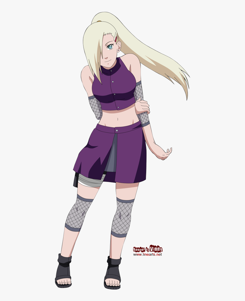 Yamanaka Ino Render By X Vinny X-d4rfwfj - Ino Naruto Shippuden, HD Png Download, Free Download