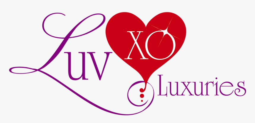 Luv Xo Luxuries Logo - Heart, HD Png Download, Free Download