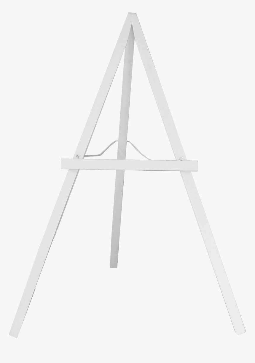 Hd White Wooden Easle - Triangle, HD Png Download, Free Download