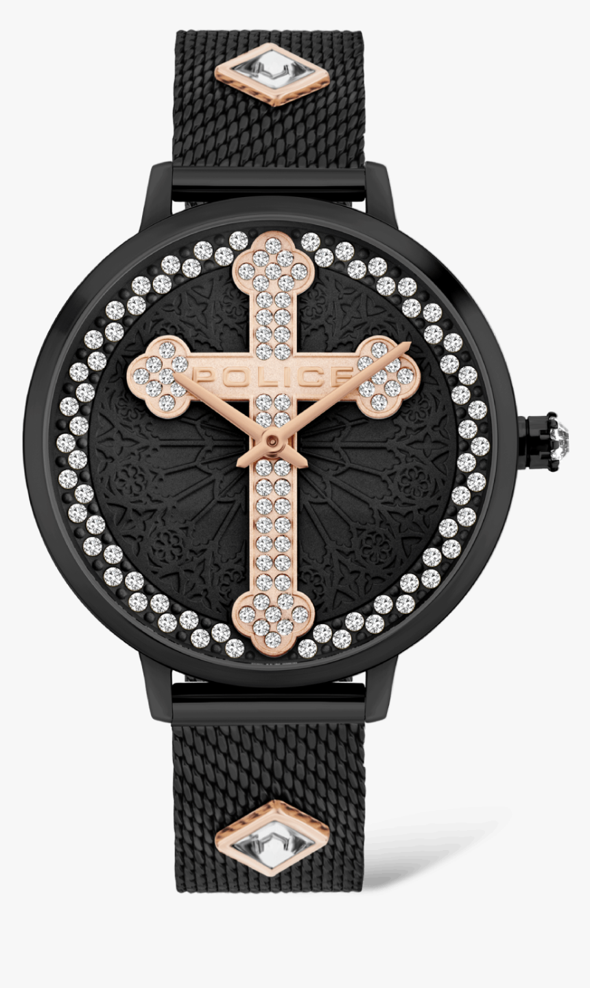 Olivia Burton Black Metal Strap, HD Png Download, Free Download