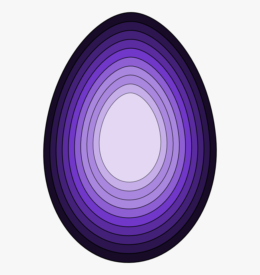 Easter Egg And Scalloped Circles - Circle, HD Png Download, Free Download