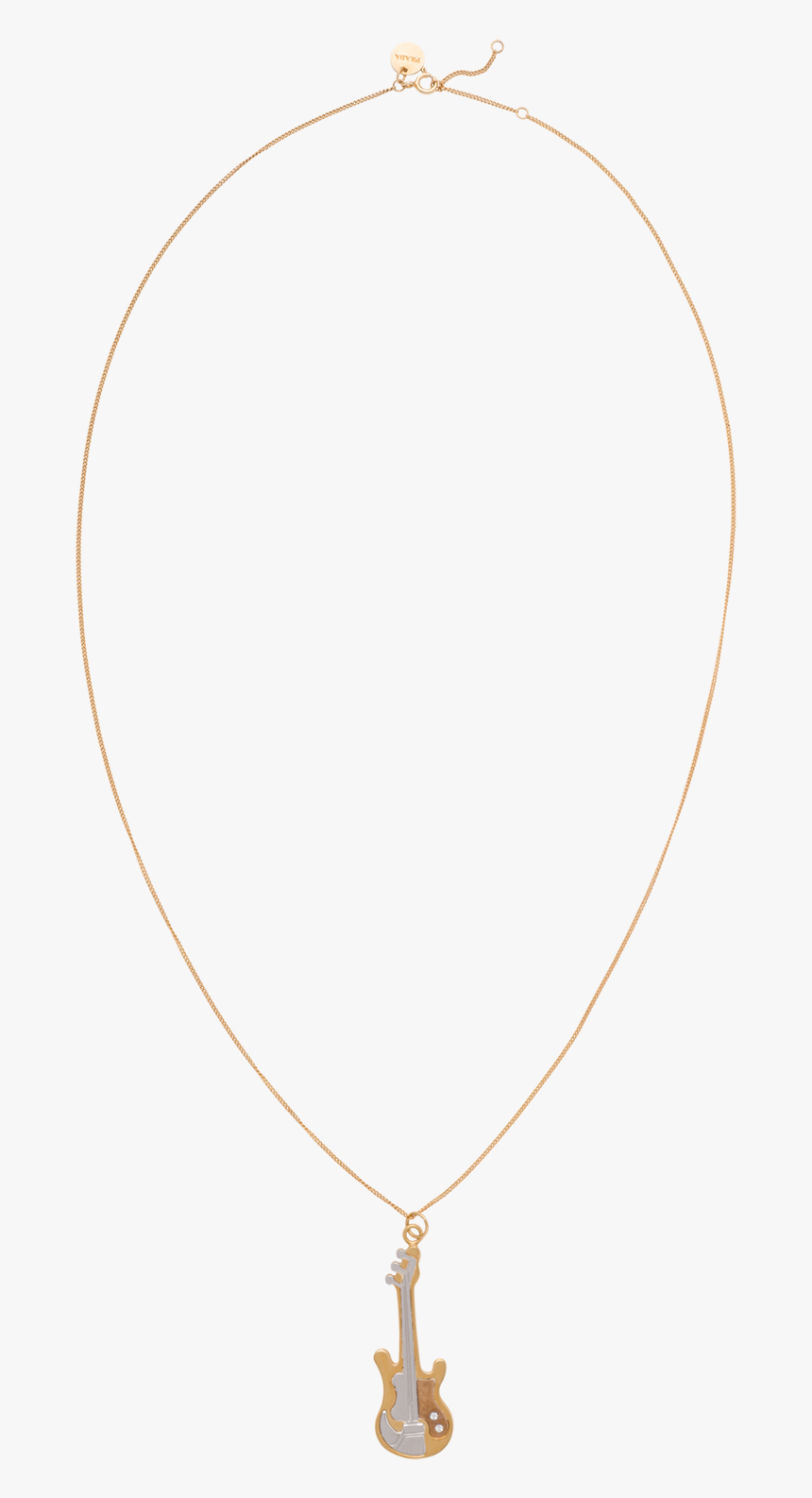 Prada Prada Fine Jewellery Gold And Diamond Necklace - Necklace, HD Png Download, Free Download