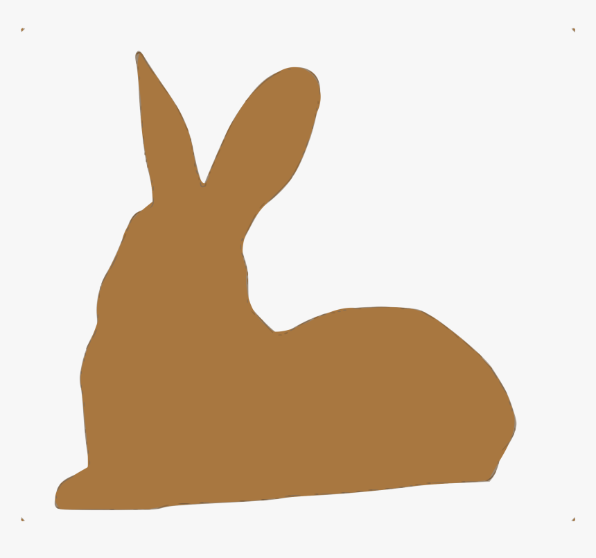 Silhouette Animaux 02 Clip Arts - Domestic Rabbit, HD Png Download, Free Download