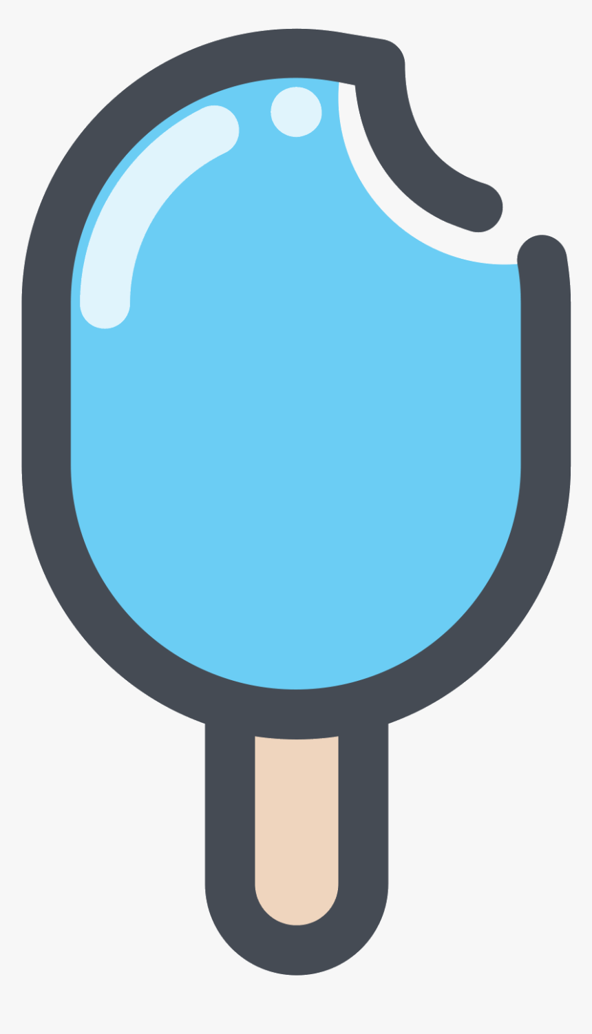 Bitten Ice Pop Icon, HD Png Download, Free Download