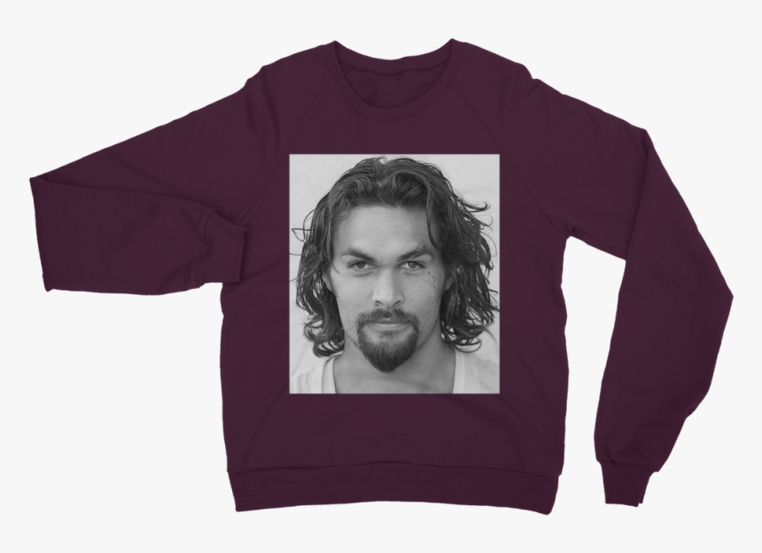 Transparent Jason Momoa Png - Long-sleeved T-shirt, Png Download, Free Download