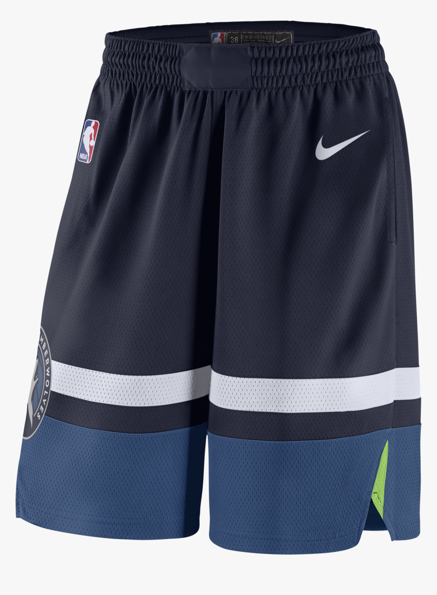 Nike Nba Minnesota Timberwolves Swingman Road Shorts - Shorts Minnesota Nba, HD Png Download, Free Download