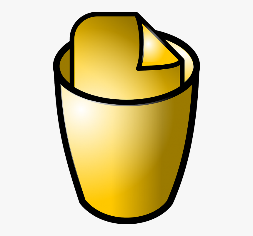 Trash Can Full - Sheet Icon, HD Png Download, Free Download