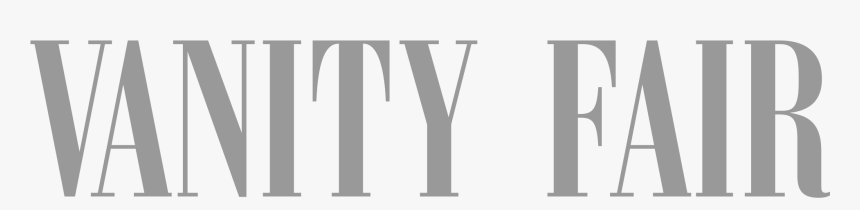 Vanity Fair Logo Png Gray, Transparent Png, Free Download