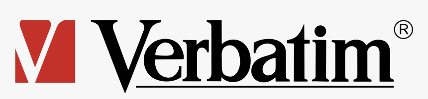 Verbatim Logo Png Transparent - Verbatim, Png Download, Free Download