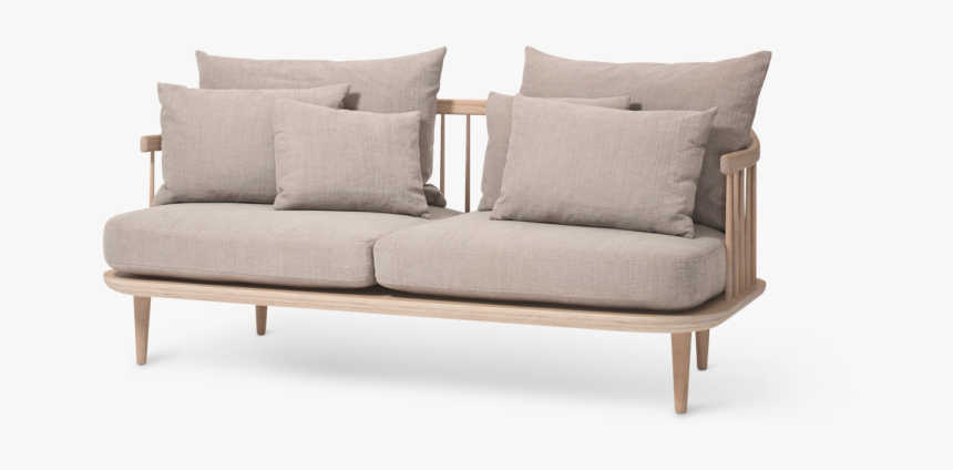 Scandinavian Sofa Wood, HD Png Download, Free Download