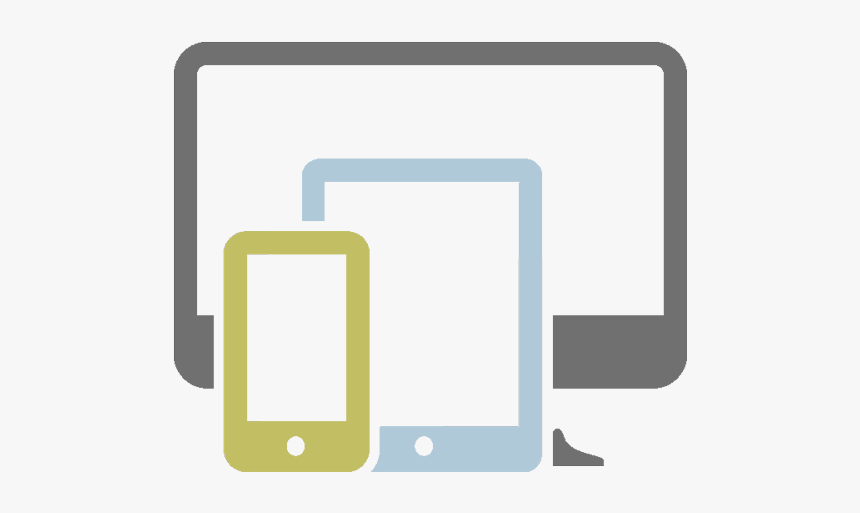 Responsive Graphic Gray - Multi Platform Icon Png, Transparent Png, Free Download