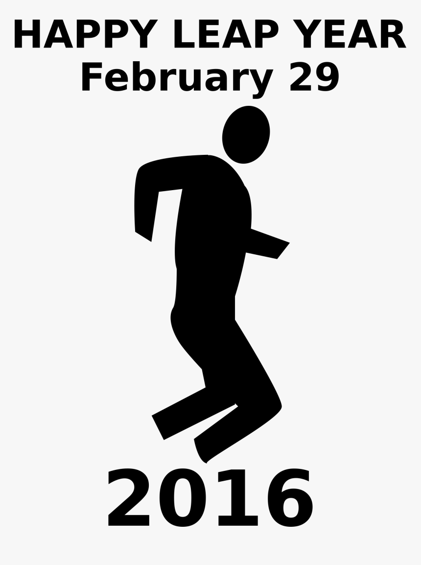 Happy Leap Year Clip Arts Poster, HD Png Download kindpng