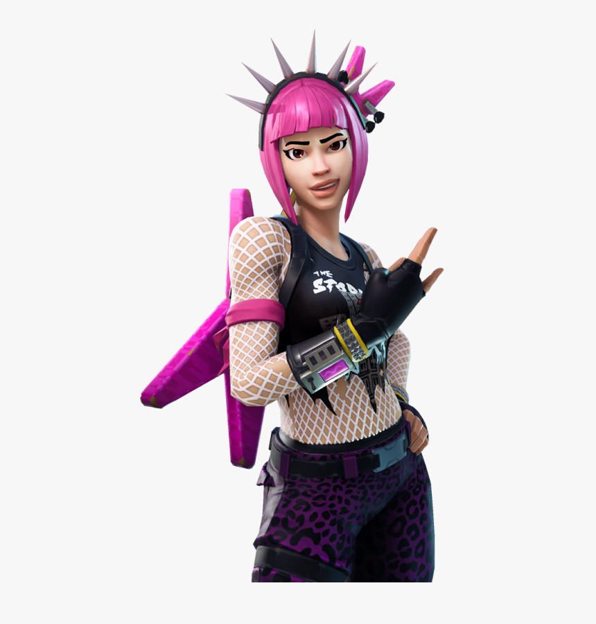 Fortnite Battle Royale Character Png - Fortnite Power Chord, Transparent Png, Free Download