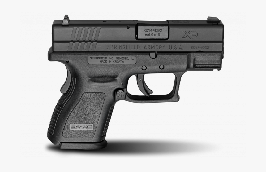 More Good Guns Cheap - Springfield Xd9 Subcompact, HD Png Download, Free Download