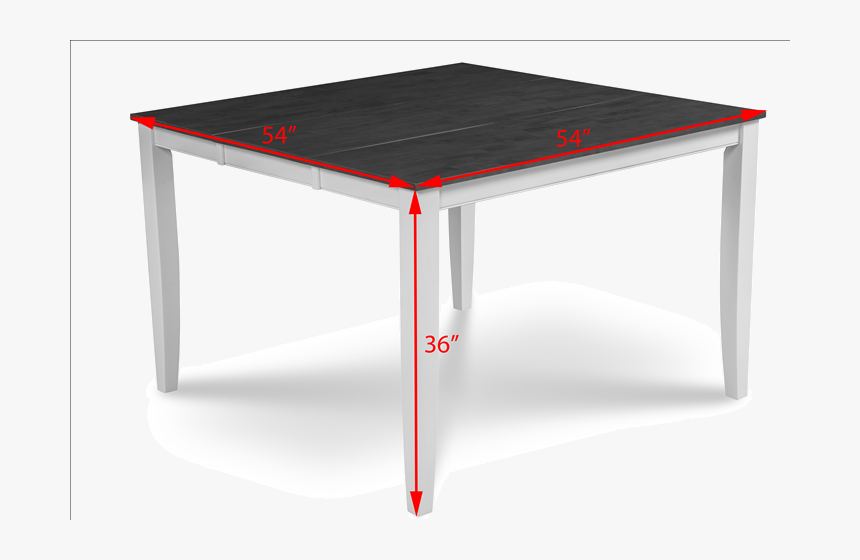 Fullerton Counter Height White Table - Coffee Table, HD Png Download, Free Download