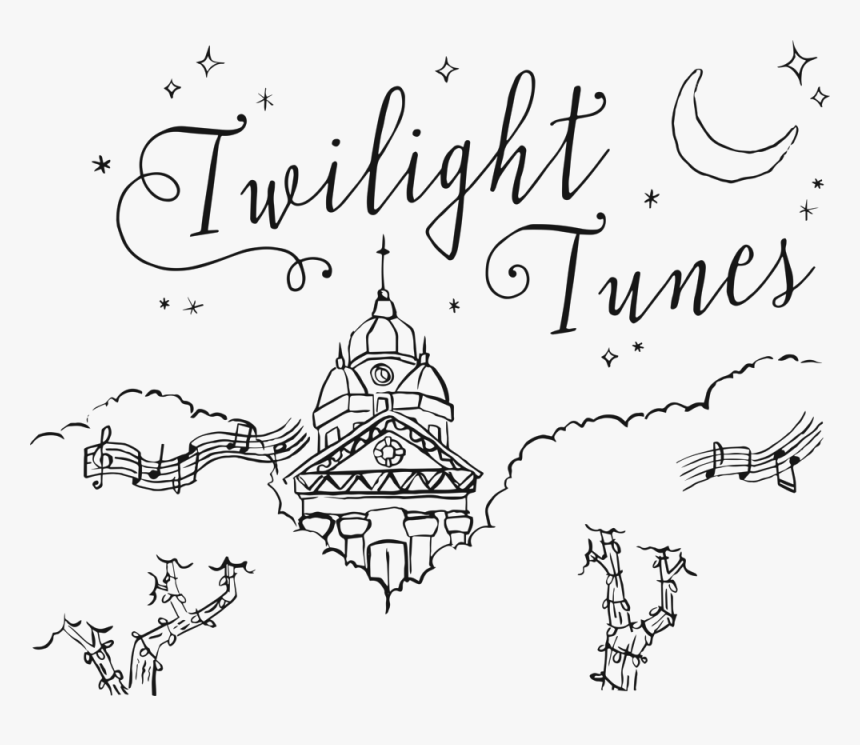 Twilighttunes Blacklineart Vector, HD Png Download, Free Download