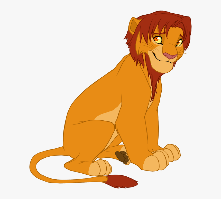 Transparent Lion King Simba Png - Lion King Teenage Lion, Png Download, Free Download