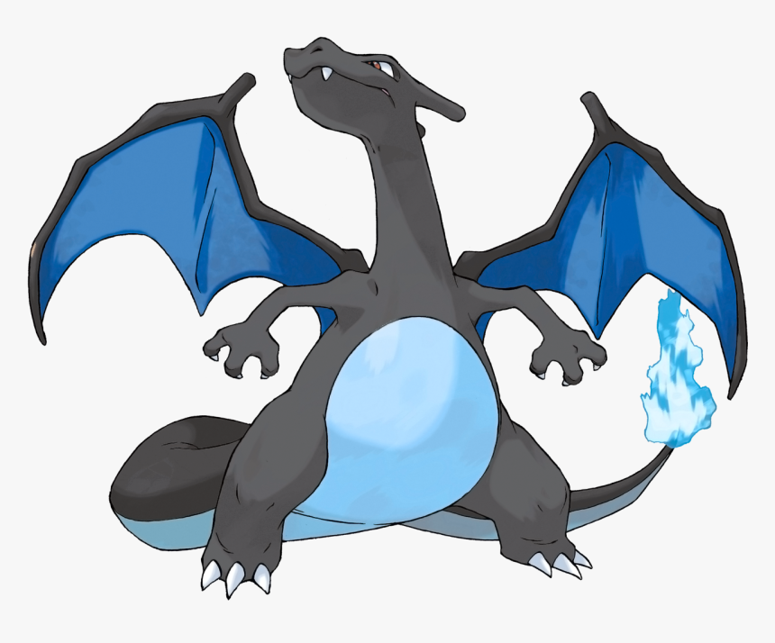 Transparent Mega Charizard X Png - Shiny Charizard Png, Png Download, Free Download