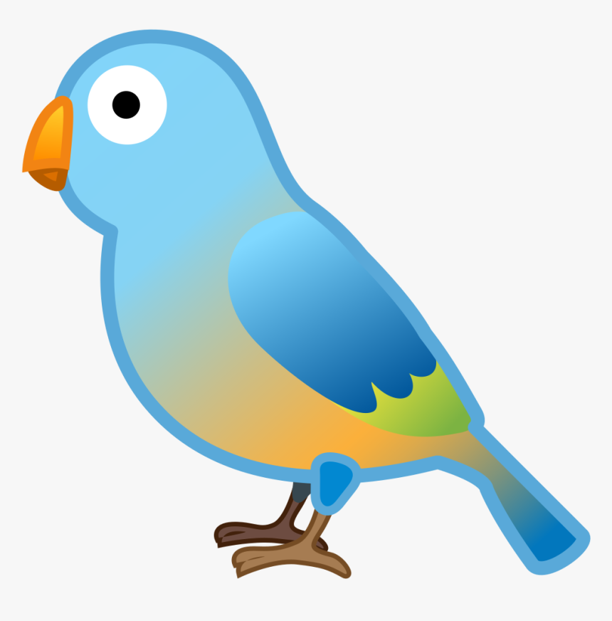 Bird Icon Noto Animals Nature Iconset Google - Bird Emoji, HD Png Download, Free Download