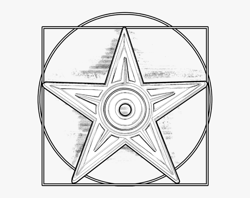 Vitruvian Barnstar Hires - Vitruvian Man, HD Png Download, Free Download