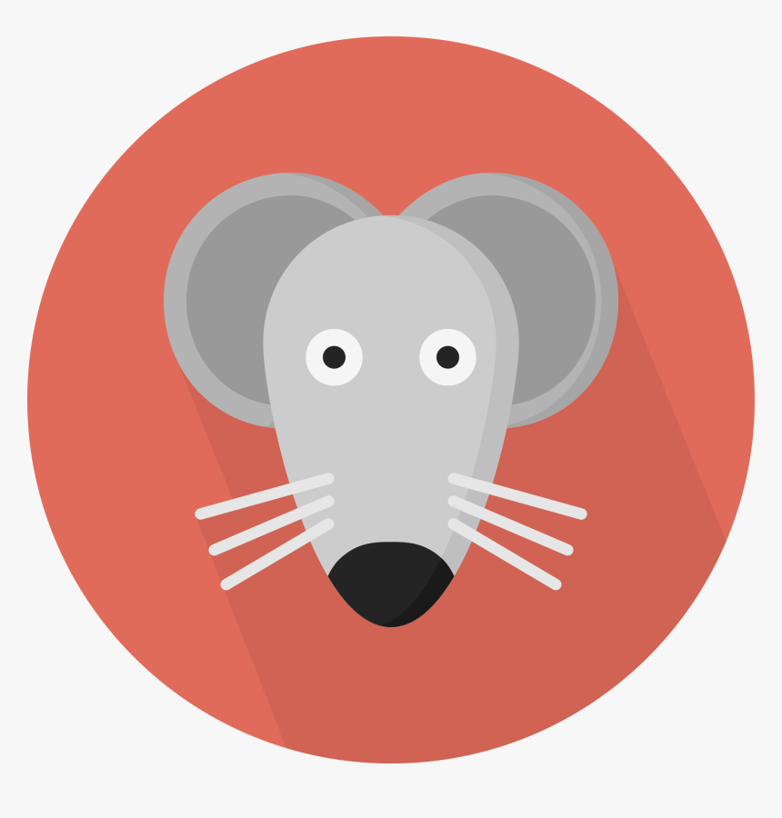 Download File Creative Animal Svg Mouse Flat Icon Hd Png Download Kindpng
