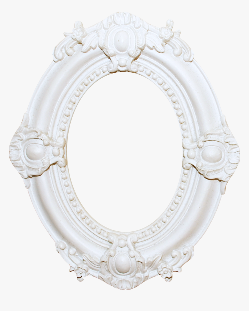 Oval Beautiful White Frame Free Download Png Hq Clipart - Circle, Transparent Png, Free Download