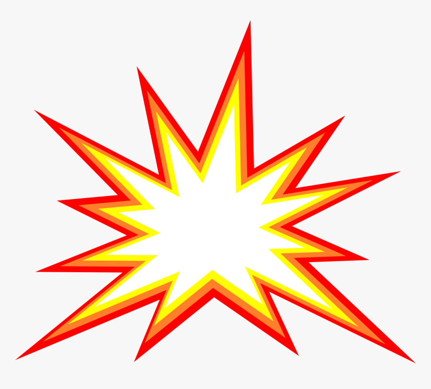 Starburst Transparent Explosion Clipart, HD Png Download, Free Download