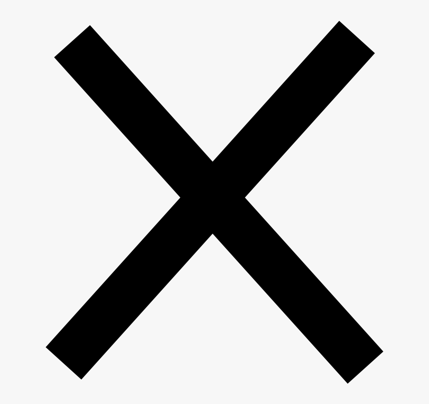 X symbol. Close x. Вектор 04. Multiplication PNG.