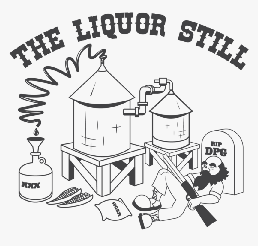 The Liquor Still Rework Final - Cartoon, HD Png Download, Free Download