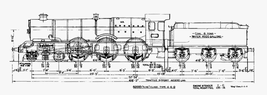 Discover No - Orient Express Train Blueprint, HD Png Download, Free Download