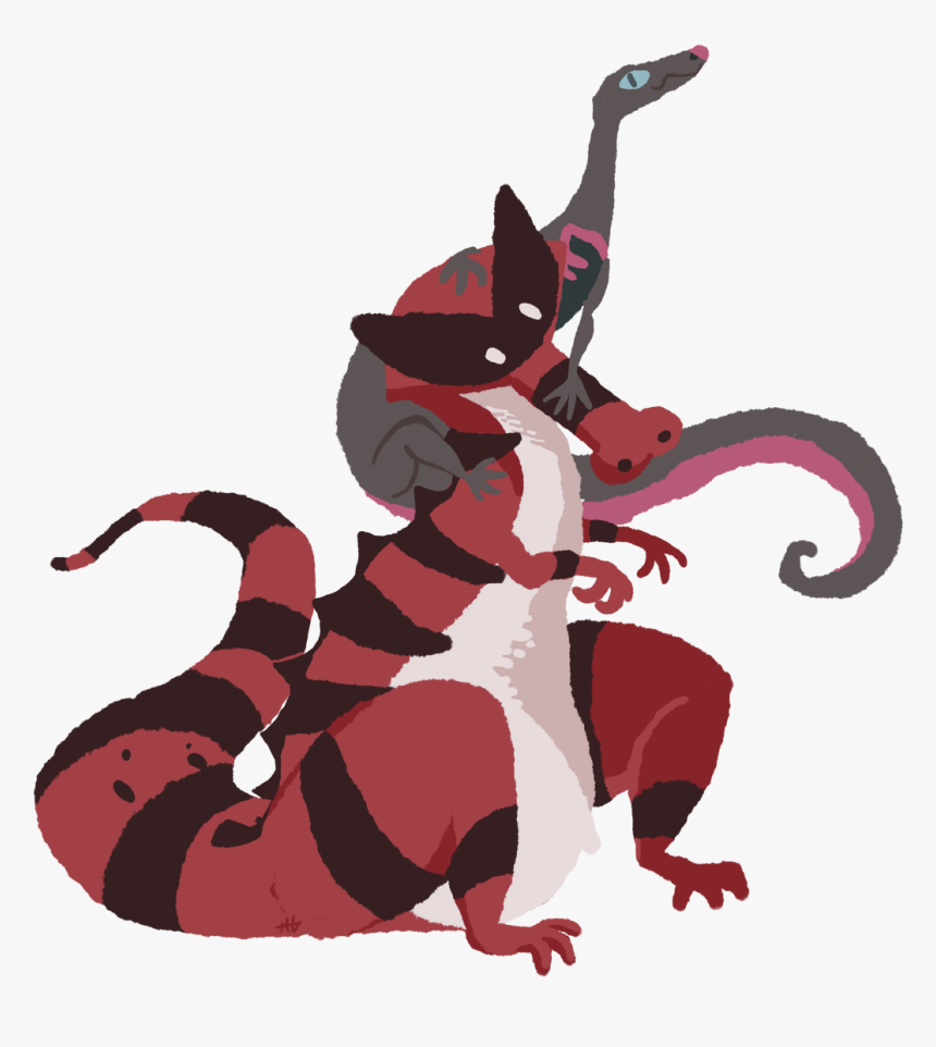 Krookodile And Salazzle, HD Png Download, Free Download