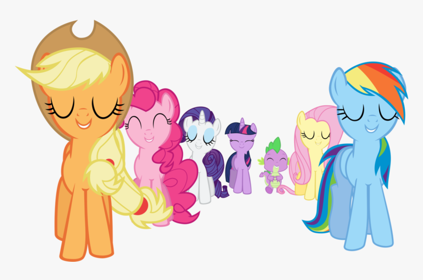 Trust Clipart Friendship Sign - Mlp 6 Manes Png, Transparent Png, Free Download