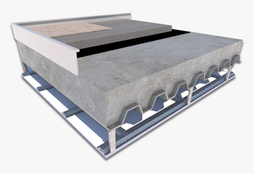 Resorubber Base Laid Under A Screed Floor - Wood, HD Png Download, Free Download