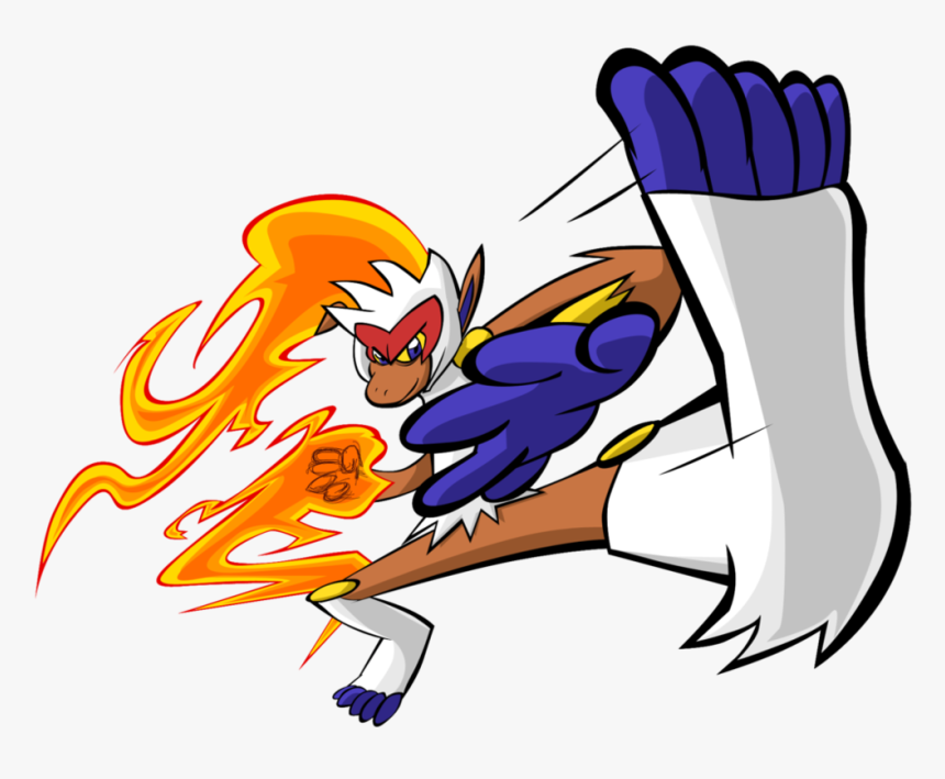 Infernape By Ziggyfin-d55mp17 - Infernape Feet, HD Png Download, Free Download