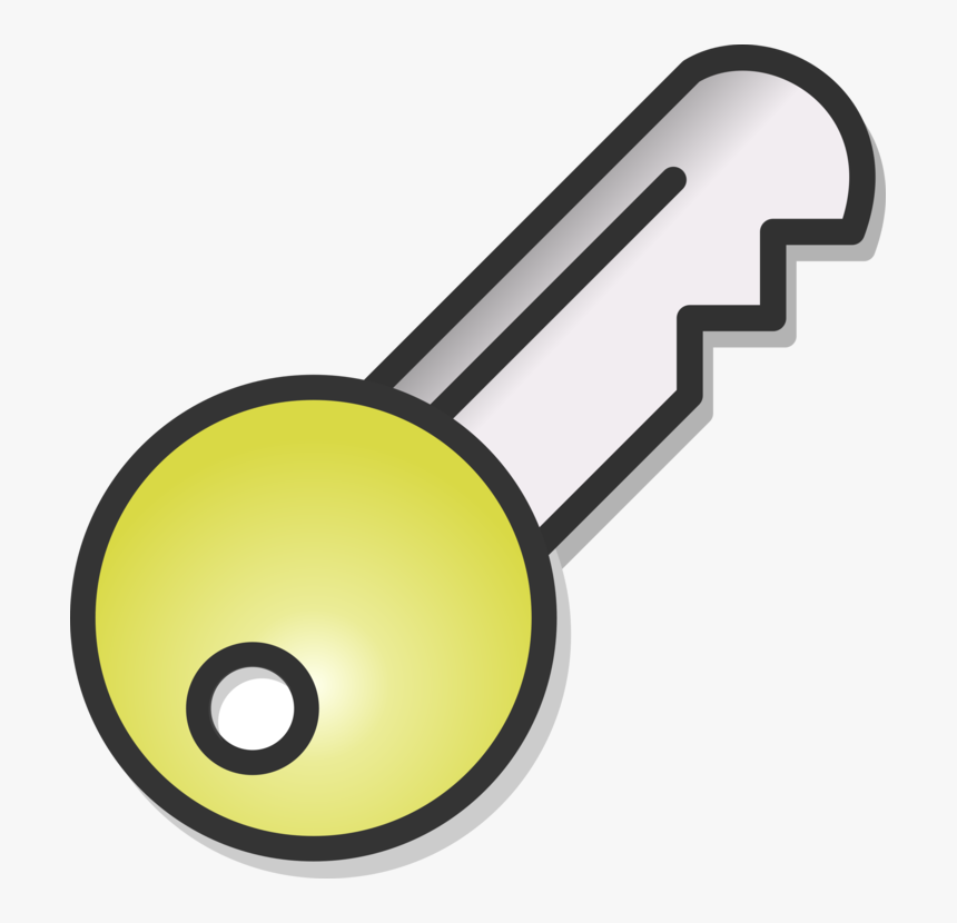 Yellow,line,key - Key Animated, HD Png Download, Free Download