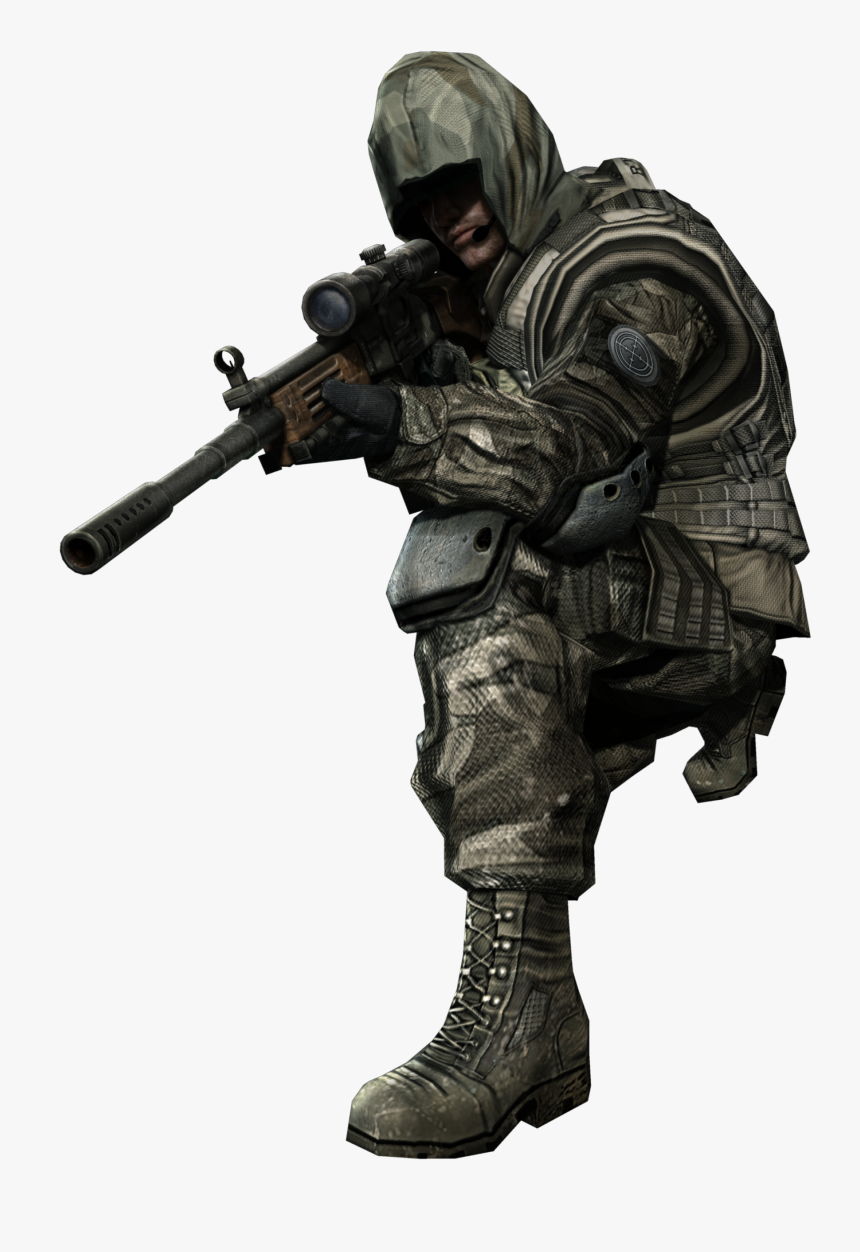 Black Ops 2 Soldier Png Download - Resident Evil Operation Raccoon City Figure, Transparent Png, Free Download