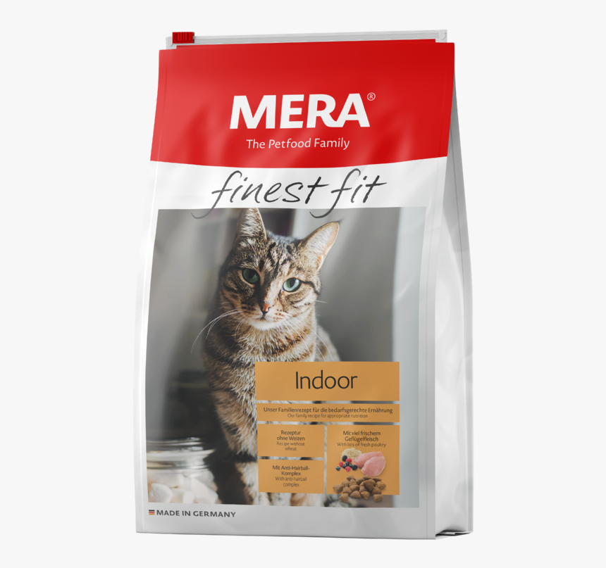 Mera Finest Fit Indoor Adult Cat Food - Мера Для Собак И Кошек, HD Png Download, Free Download