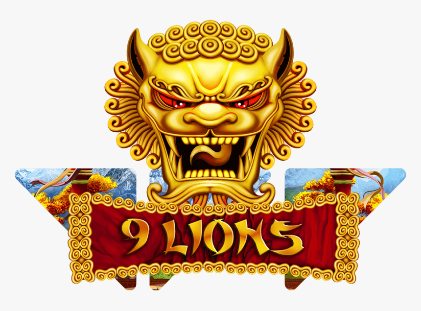 9 Lions - 9 Lions Slot, HD Png Download, Free Download