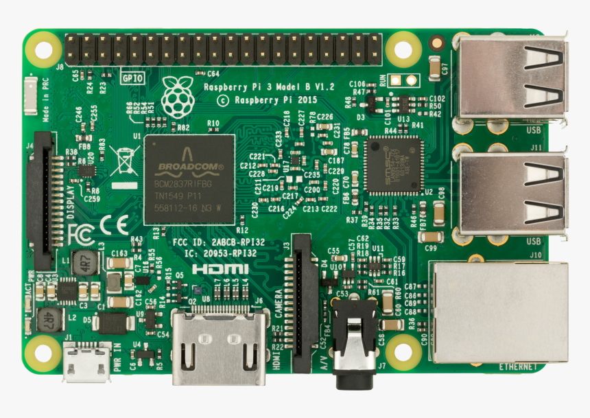 Raspberry Pi 3 Png, Transparent Png - Kindpng