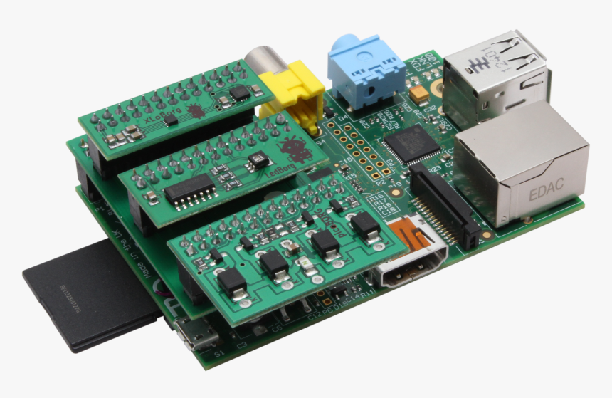 Triplicate Your Raspberry Pi Gpio Header , Png Download - Electrical Connector, Transparent Png, Free Download