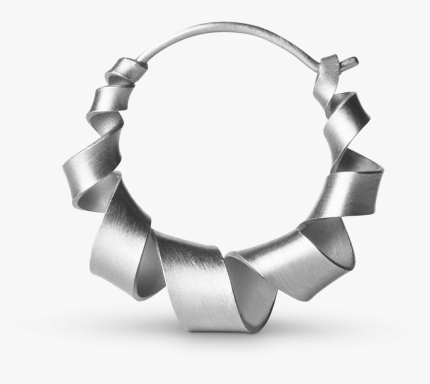 Small Curly Hoop"
 Title="small Curly Hoop - Jane Kønig, HD Png Download, Free Download