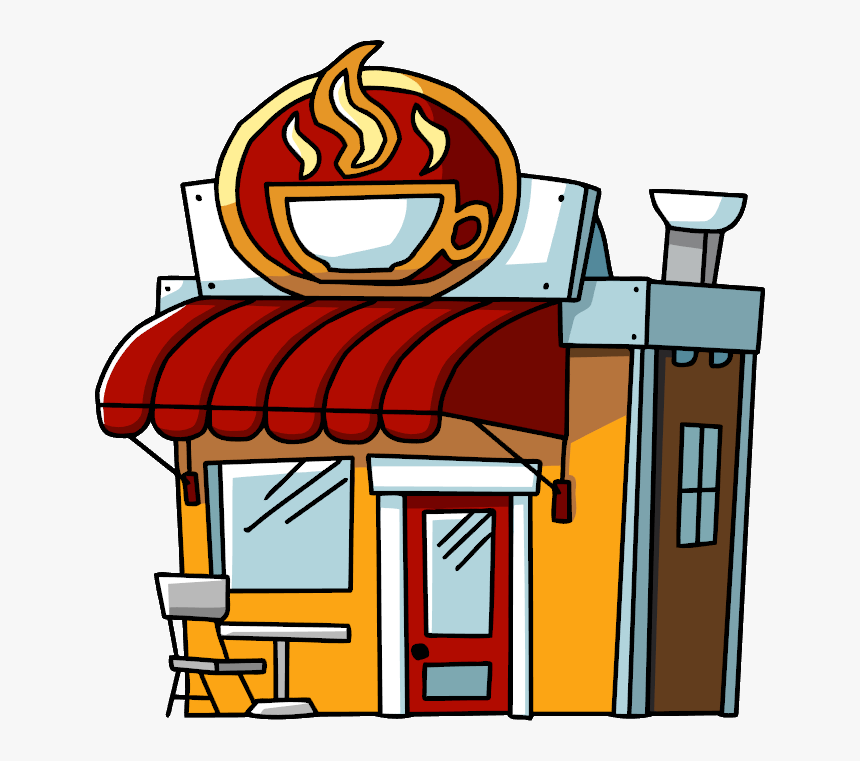 Coffee Shop - Coffee Shop Clipart, HD Png Download, Free Download