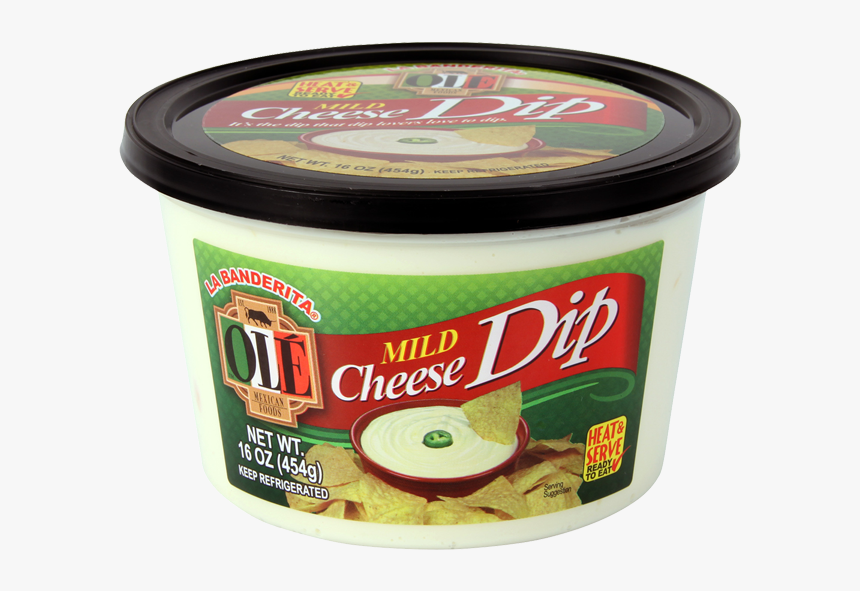 Mild Queso Dip 16oz - Ice Cream, HD Png Download, Free Download